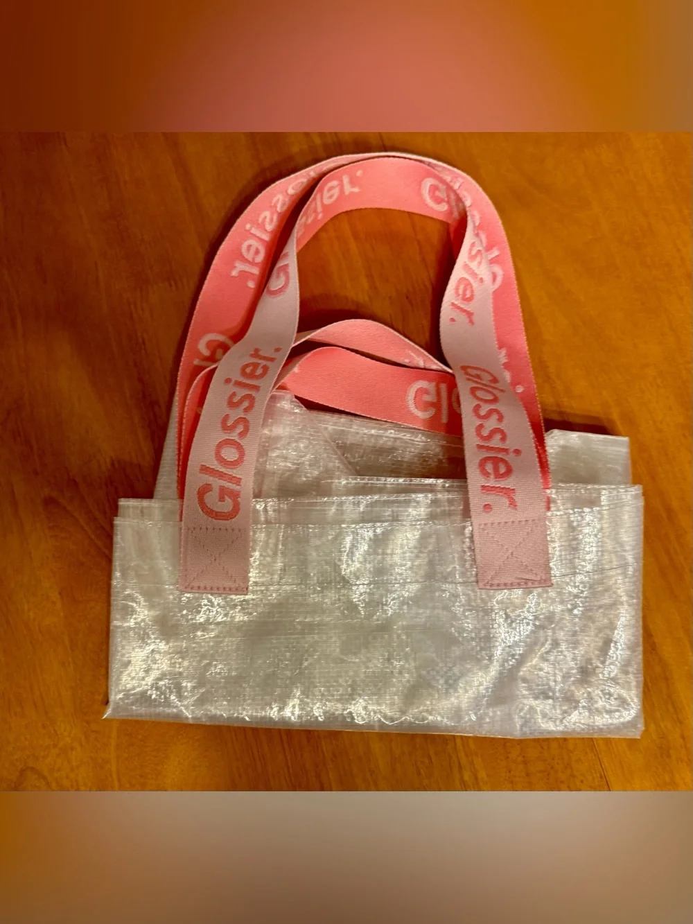 New, Glossier Errand Tote Bag, Pink Capsule Collection, Limited Edition